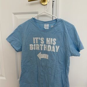 Source Unknown Blue Birthday Tee
